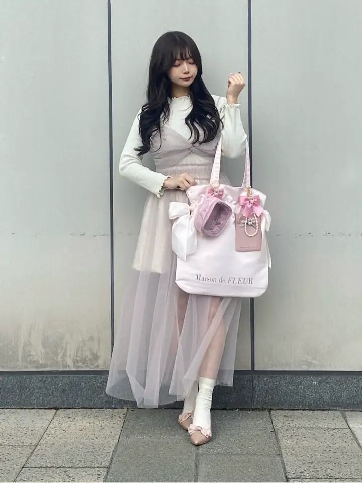 EC限定クリアポーチS/Maison de FLEUR（メゾン ド フルール）のポーチ