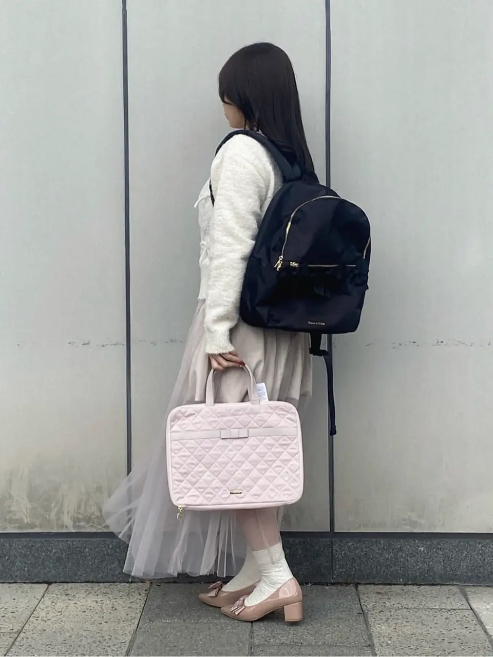 オペラリボンキルトPCケース/Maison de FLEUR（メゾン ド フルール）の