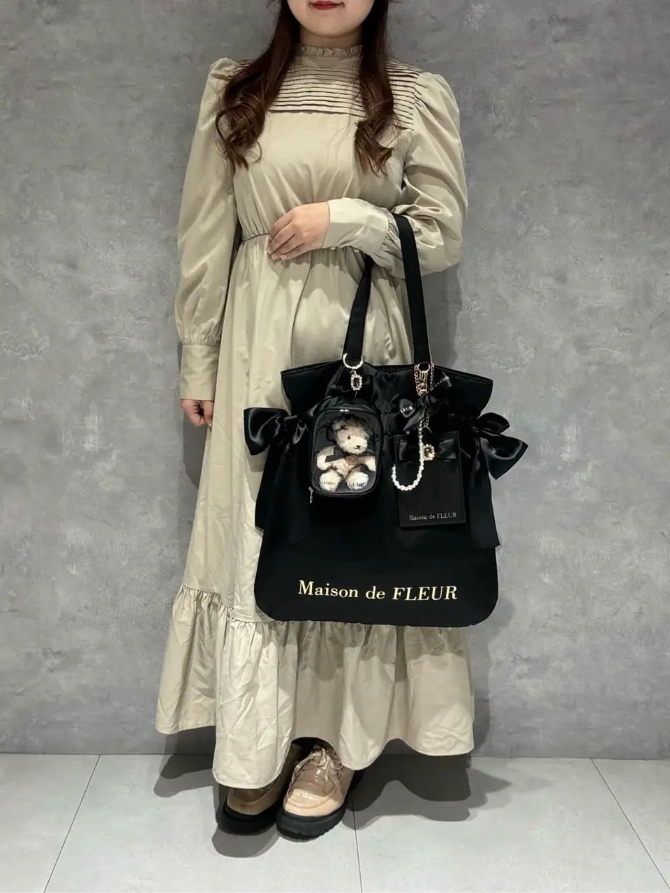 EC限定クリアポーチS/Maison de FLEUR（メゾン ド フルール）のポーチ