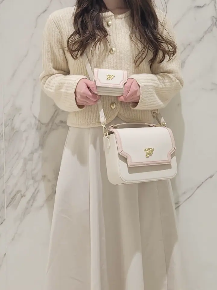 バイカラーバッグ・ウォレットセット/Maison de FLEUR（メゾン ド