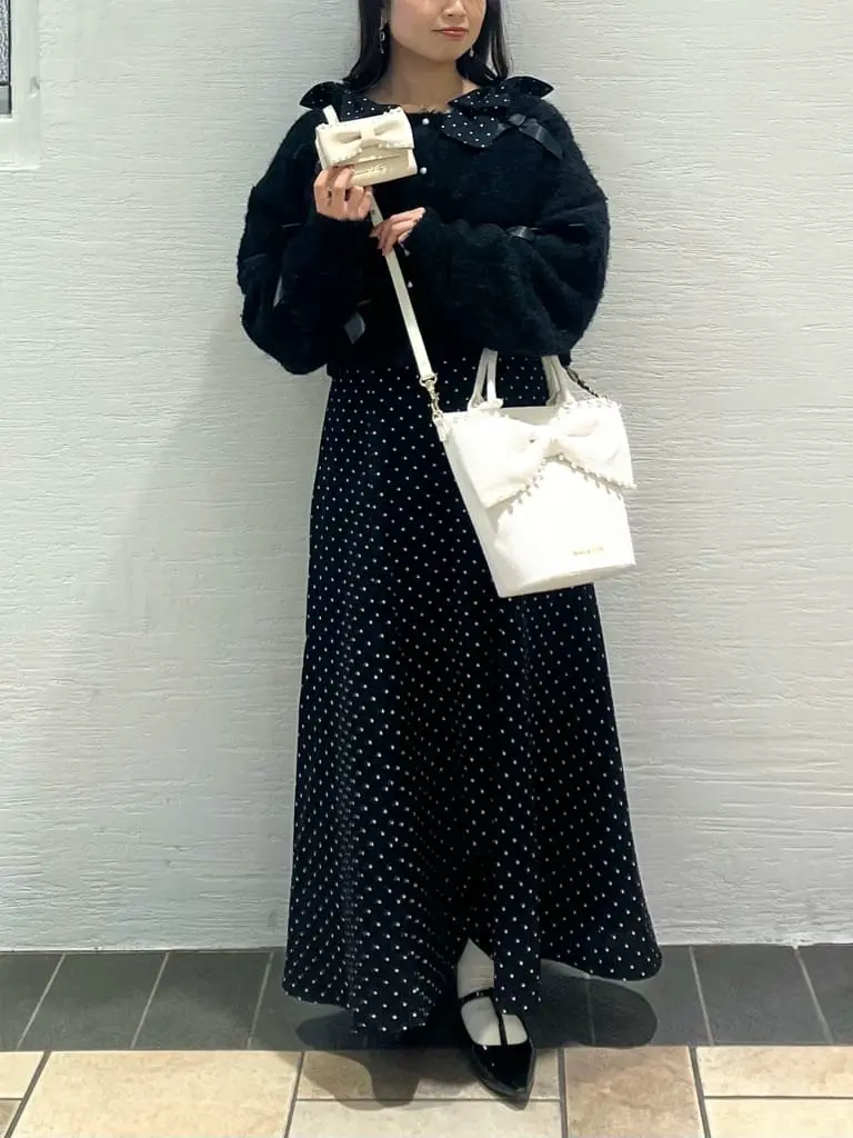 パールビジューイヤリング/Maison de FLEUR（メゾン ド フルール）の