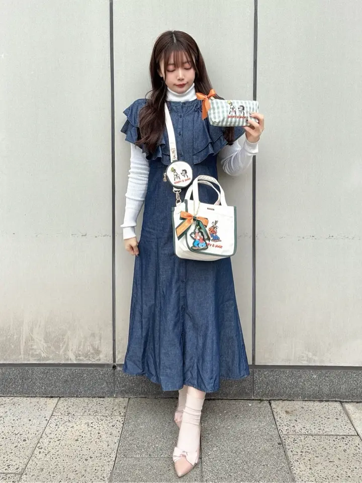 Goofy/Max/ポーチ付ショルダー/Maison de FLEUR（メゾン ド フルール