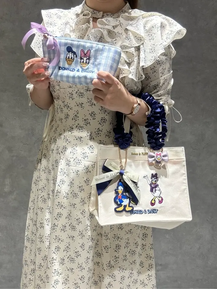 Daisy Duck /キーリング/Maison de FLEUR（メゾン ド フルール）の