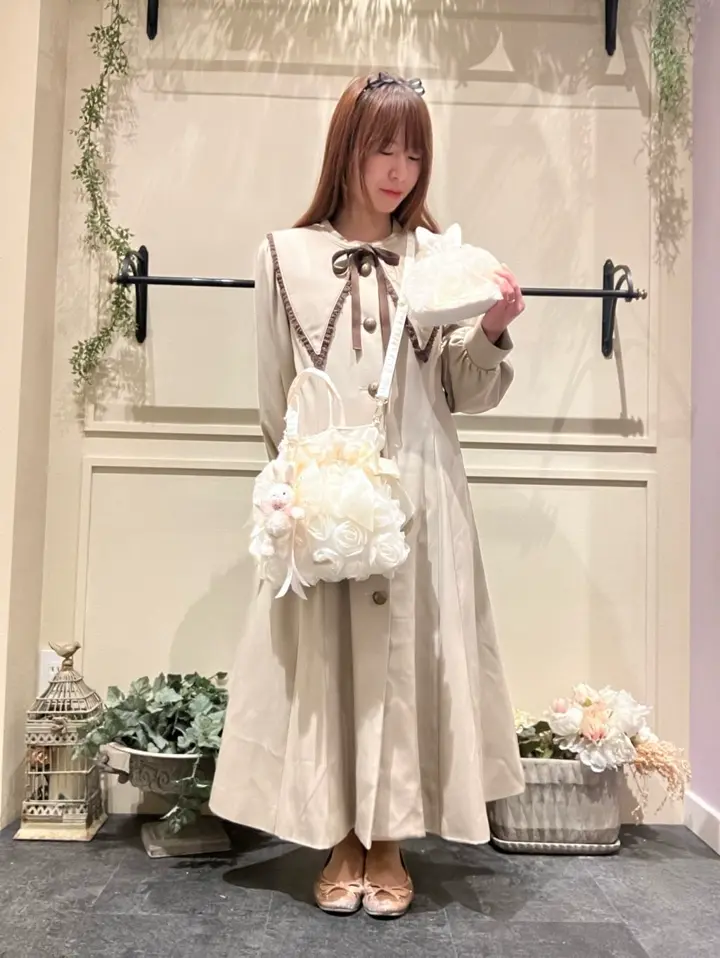 グログランリボンカチューシャ/Maison de FLEUR（メゾン ド フルール