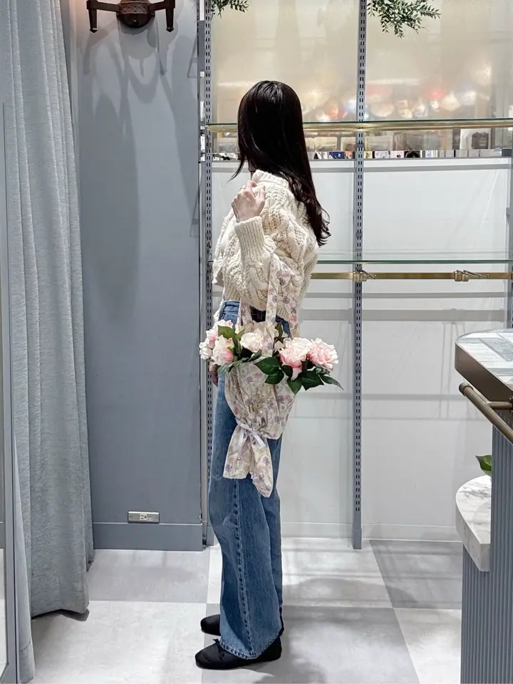 日比谷花壇コラボ ポケッタブルトート/Maison de FLEUR（メゾン ド