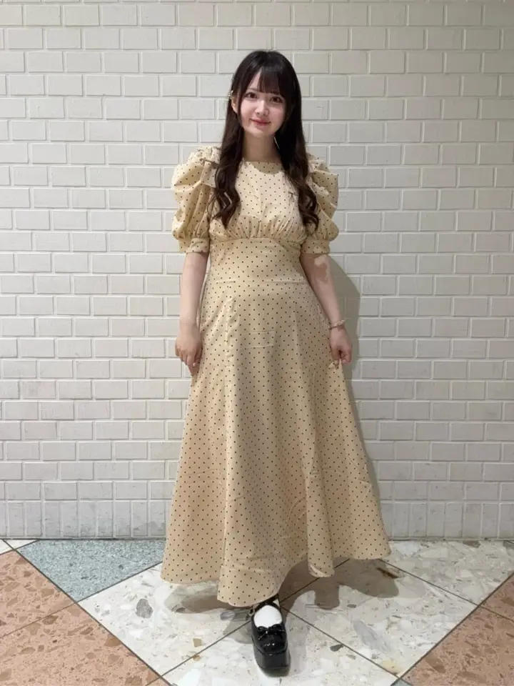 ドットワンピース/Maison de FLEUR Petite Robe（メゾンドフルール
