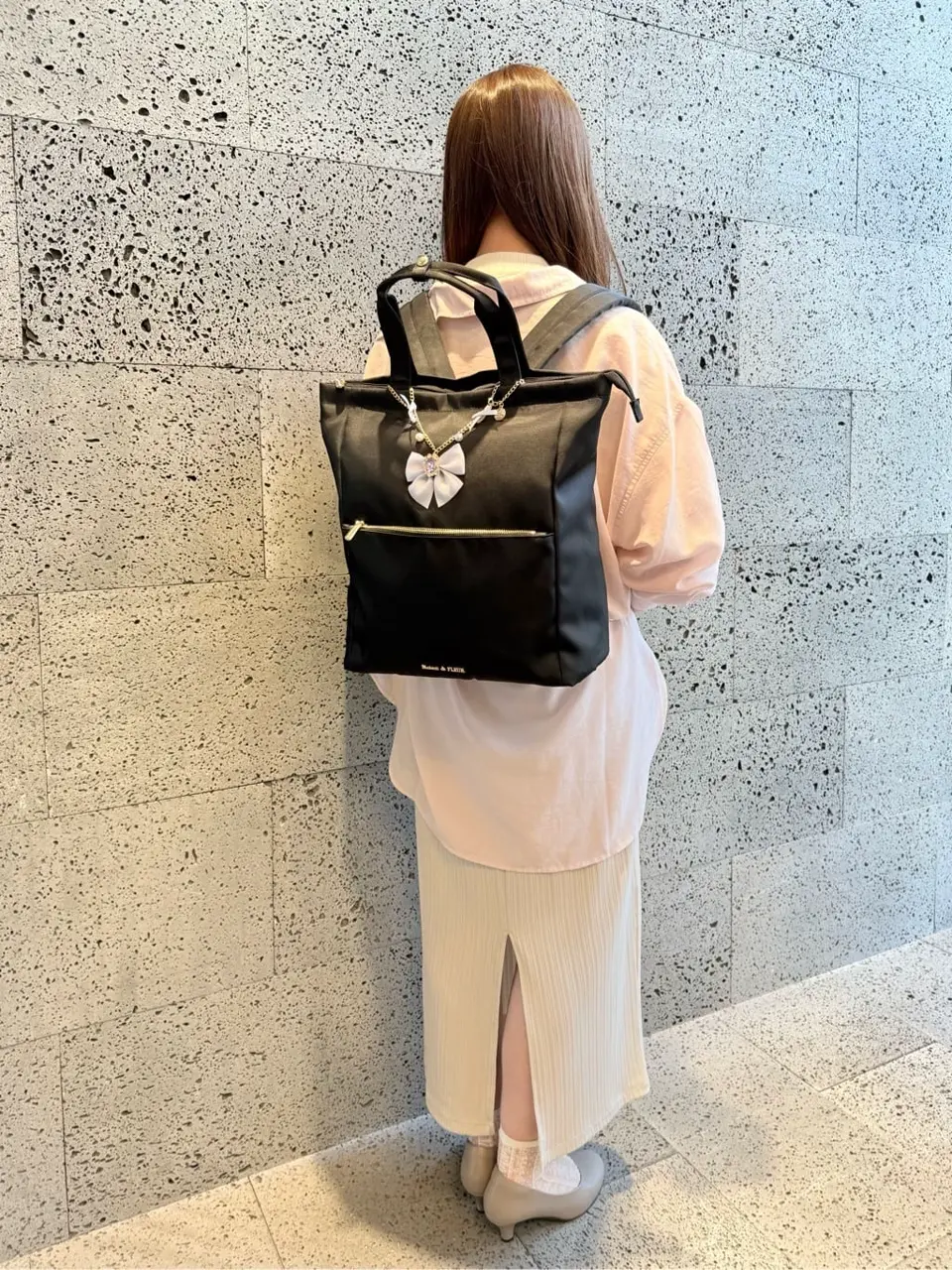 撥水加工2Wayトートリュック/Maison de FLEUR（メゾン ド フルール）の