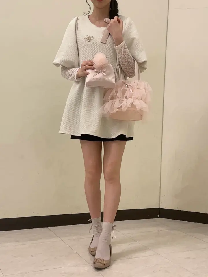 コットンキャンディ巾着/Maison de FLEUR（メゾン ド フルール）の