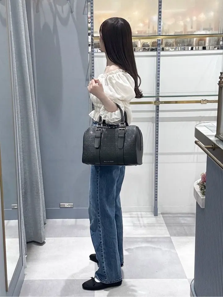 FLEURモノグラムボストンバッグ/Maison de FLEUR（メゾン ド フルール