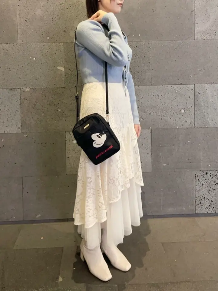 MickeyMouse/ショルダーバッグ/Maison de FLEUR（メゾン ド フルール