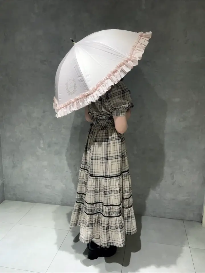 パールハンドルメイズリボンカゴバッグ/Maison de FLEUR（メゾン ド