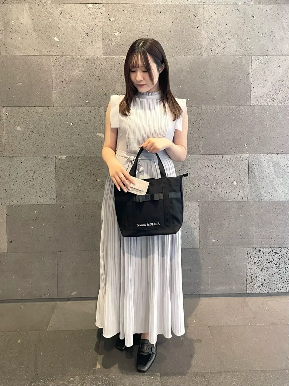 マルチポケット帆布トートSバッグ/Maison de FLEUR（メゾン ド