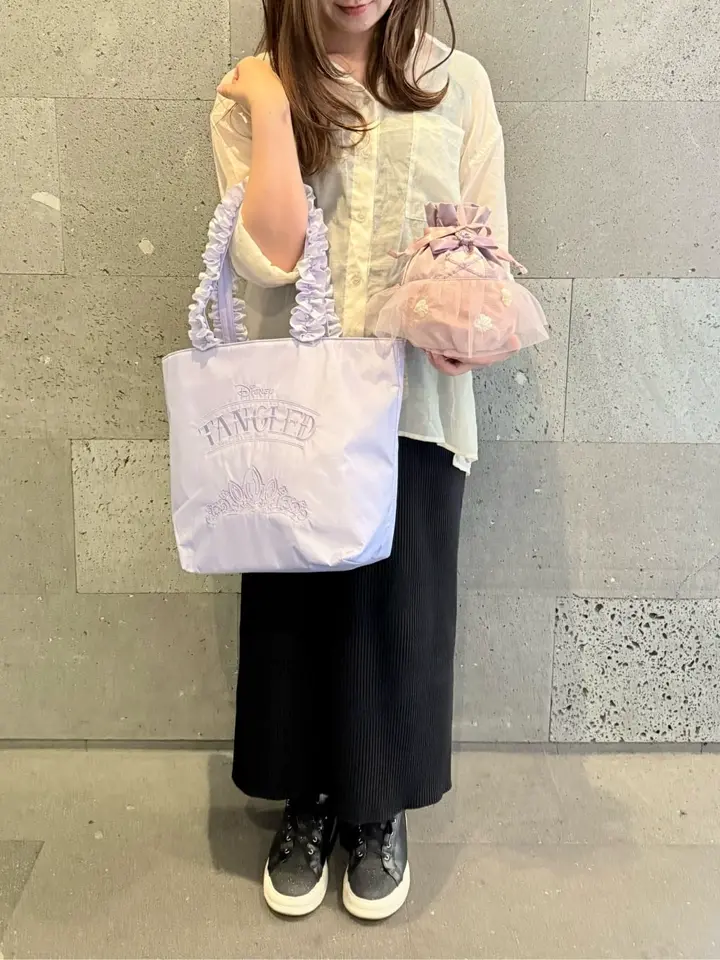 Rapunzel/巾着ポーチ/Maison de FLEUR（メゾン ド フルール）のポーチ