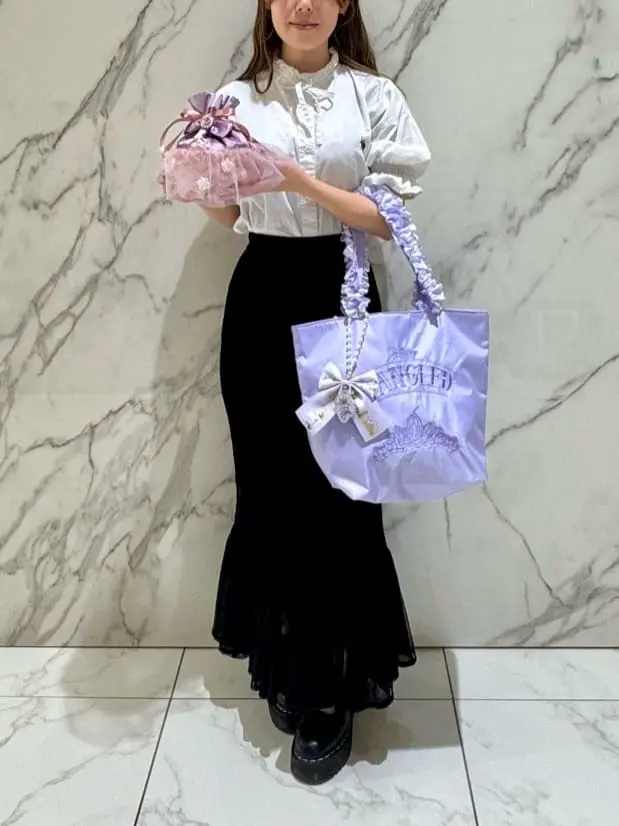 Rapunzel/巾着ポーチ/Maison de FLEUR（メゾン ド フルール）のポーチ