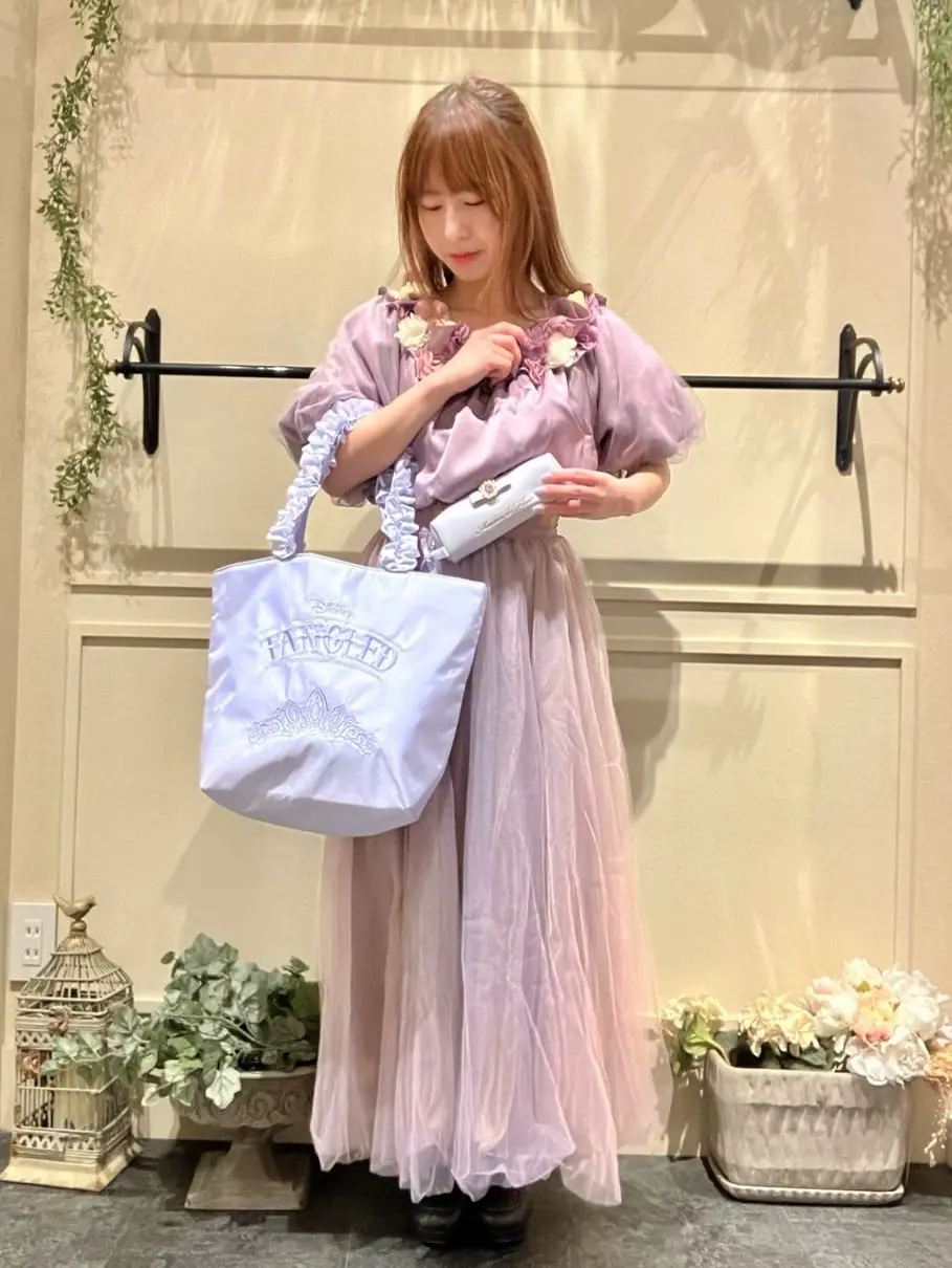 Rapunzel/フリルハンドルトート/Maison de FLEUR（メゾン ド フルール