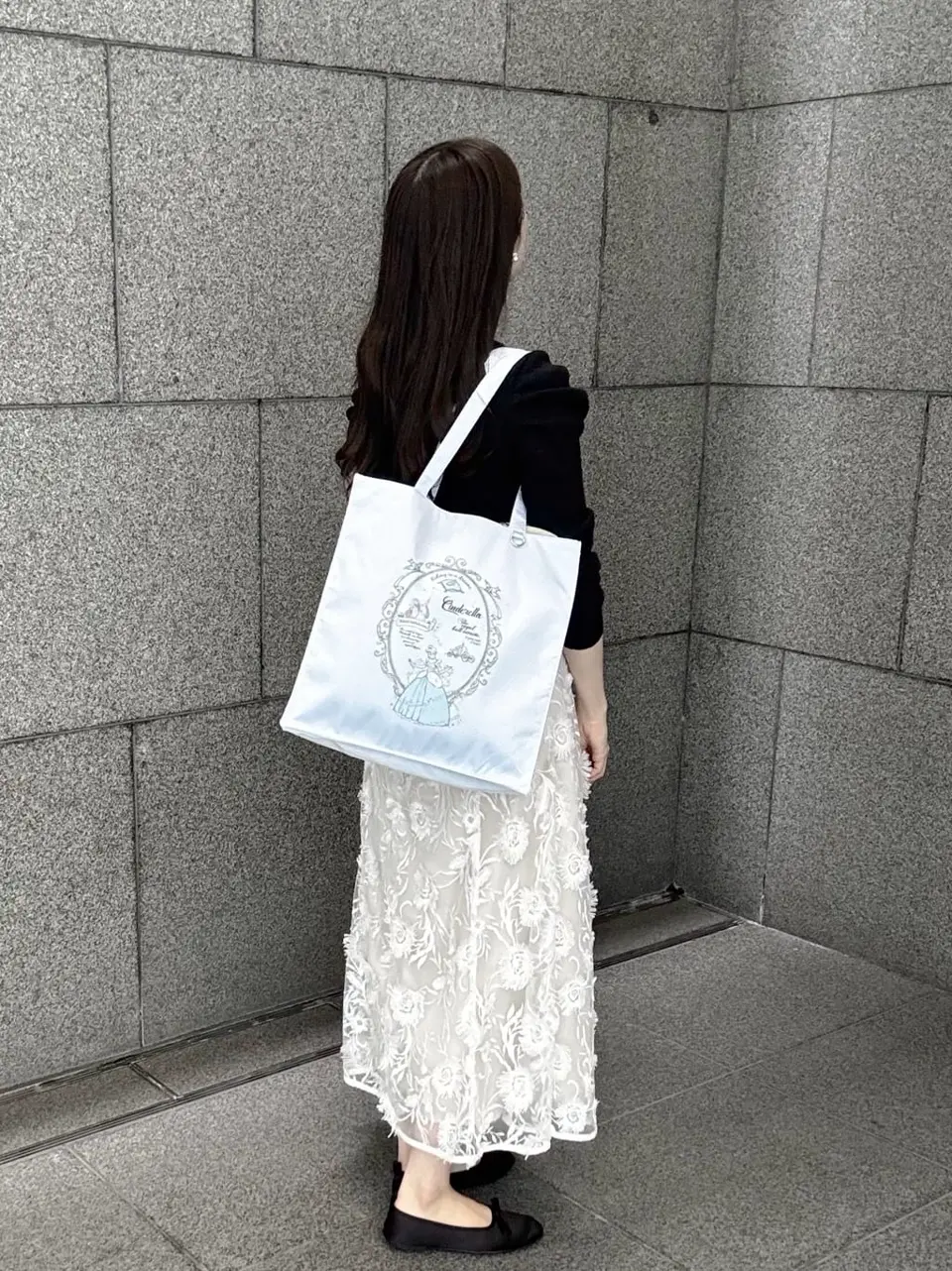 Cinderella/スクエアトート/Maison de FLEUR（メゾン ド フルール）の