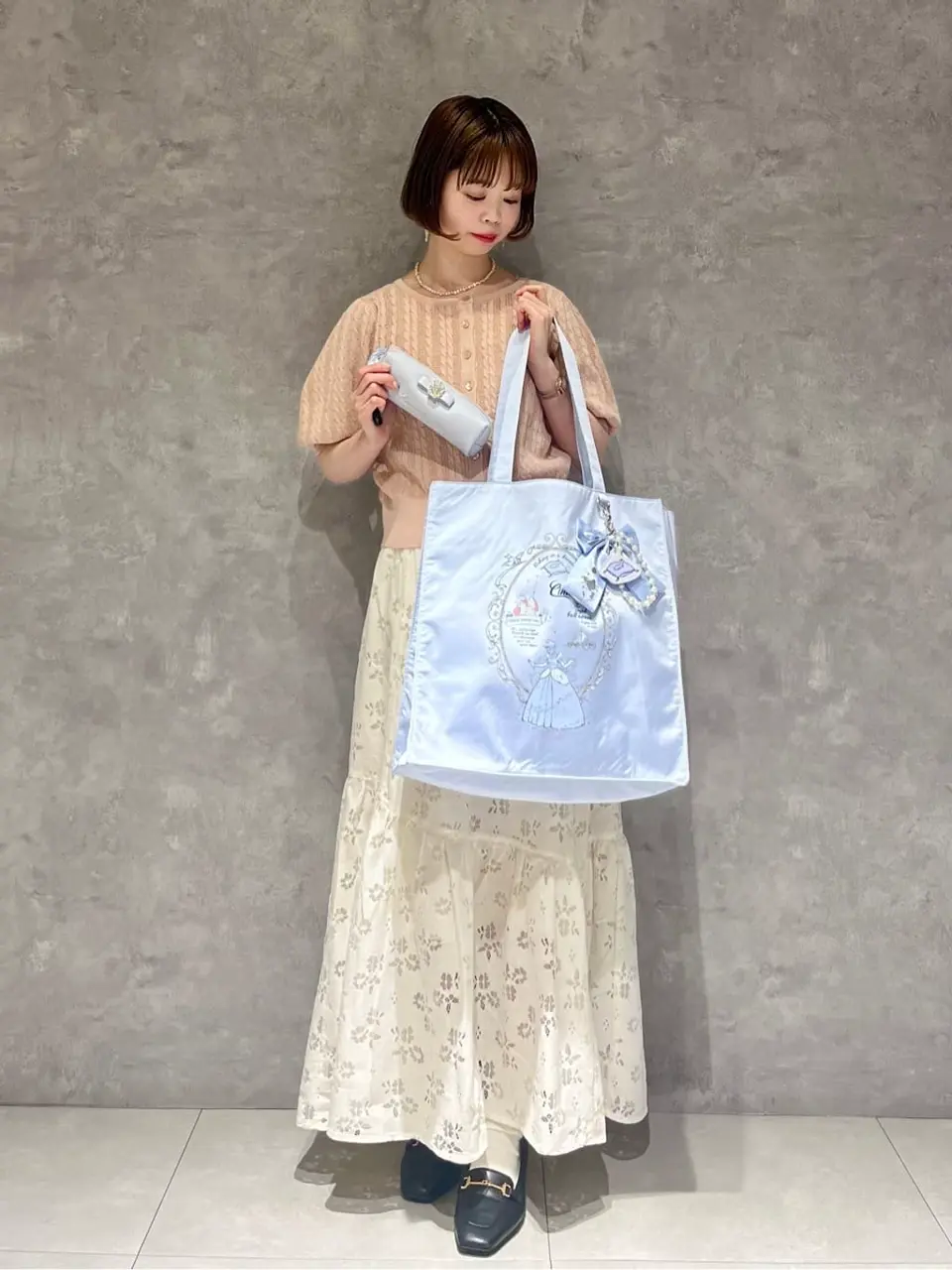 Cinderella/スクエアトート/Maison de FLEUR（メゾン ド フルール）の