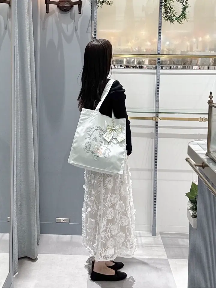 Ariel/スクエアトート/Maison de FLEUR（メゾン ド フルール）のトート