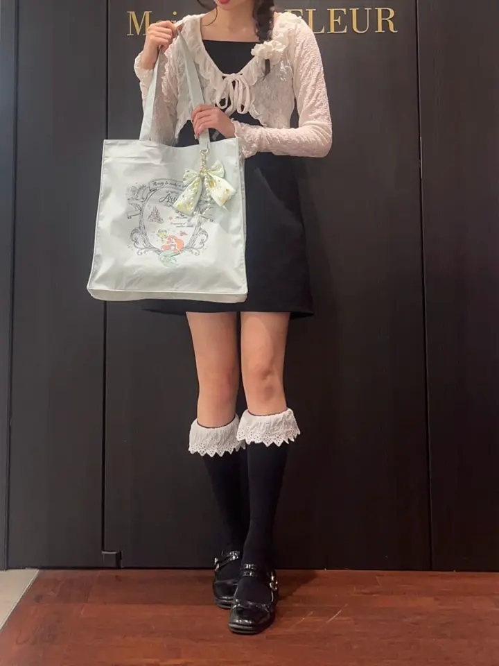 Ariel/スクエアトート/Maison de FLEUR（メゾン ド フルール）のトート