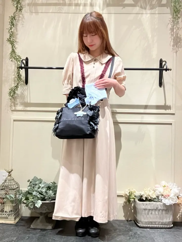 シナモロール タオルハンカチ/Maison de FLEUR（メゾン ド フルール