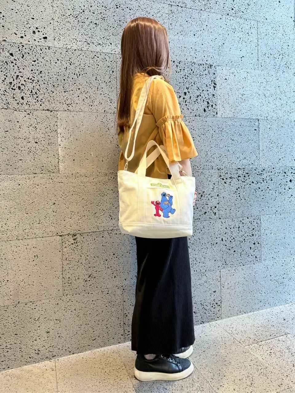SESAME STREET 2Wayトートバッグ/Maison de FLEUR（メゾン ド フルール