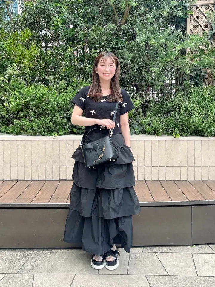 リボンビジュースニーカーサンダル/Maison de FLEUR（メゾン ド