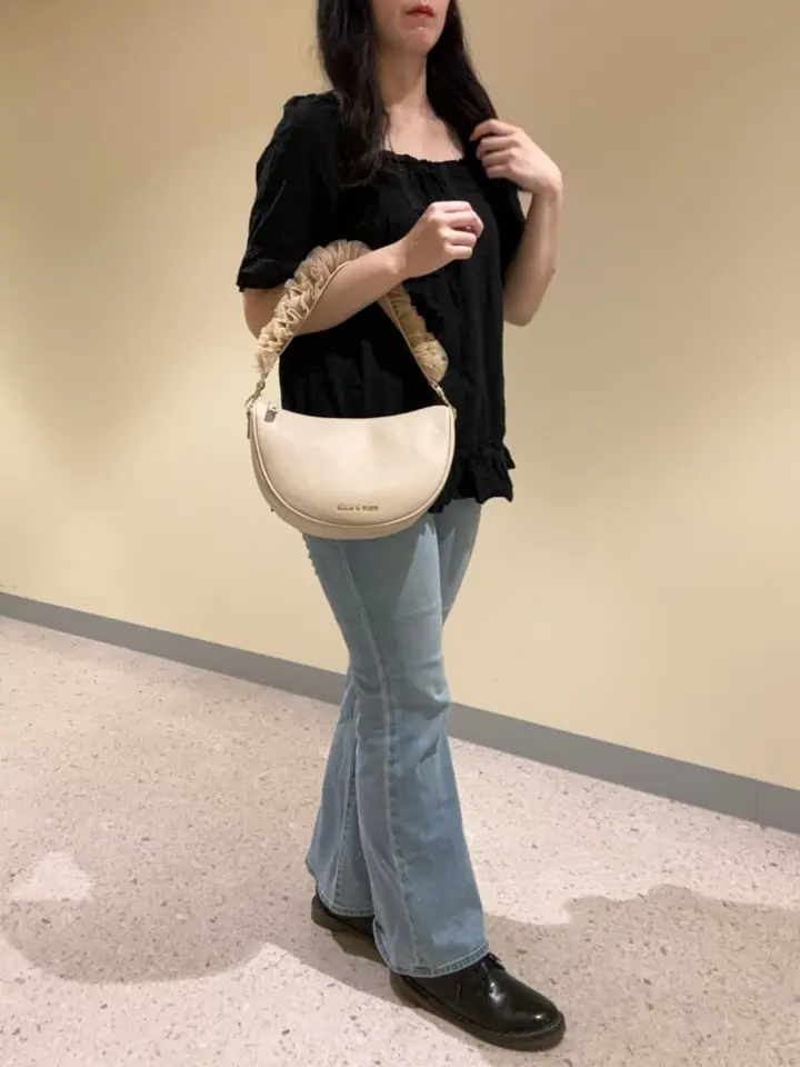 チュールフリルショルダーバッグ/Maison de FLEUR（メゾン ド フルール