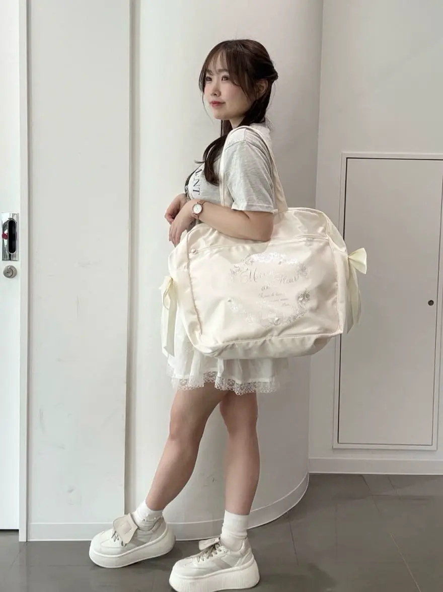 シーシェルプリントキャリーオンバッグ/Maison de FLEUR（メゾン ド