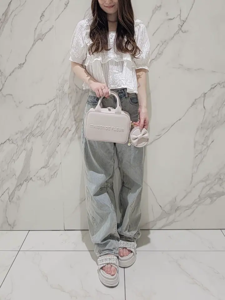 ポーチ付き2Wayボストンバッグ/Maison de FLEUR（メゾン ド フルール