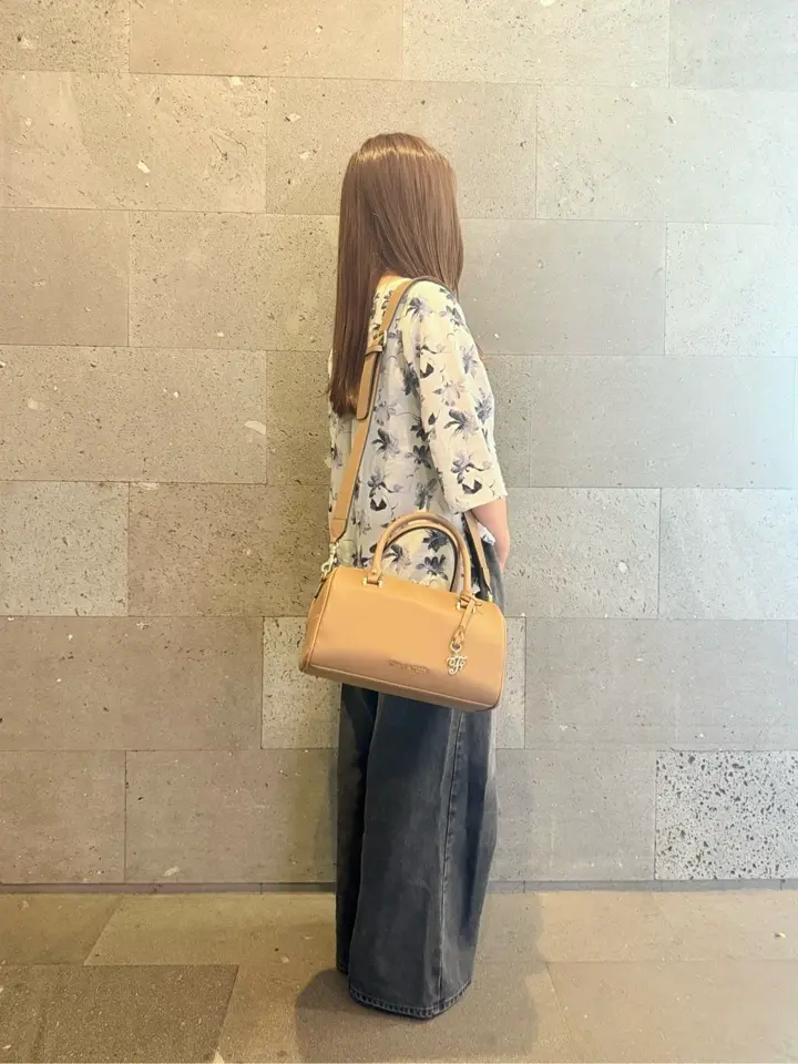 マットワイドボストンバッグ/Maison de FLEUR（メゾン ド フルール）の