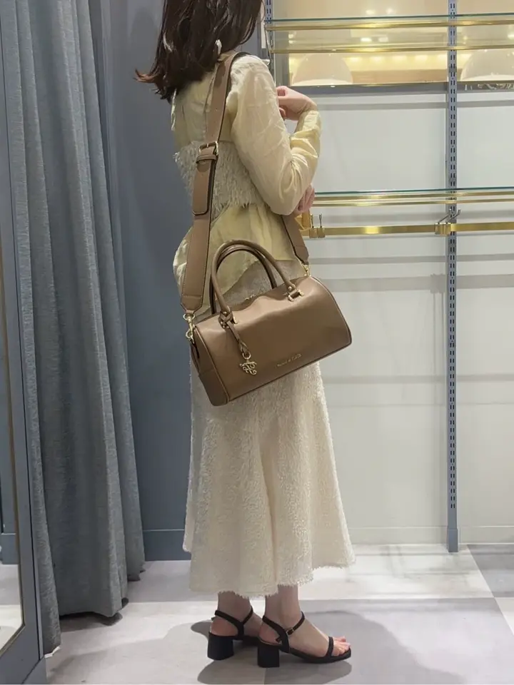 マットワイドボストンバッグ/Maison de FLEUR（メゾン ド フルール）の