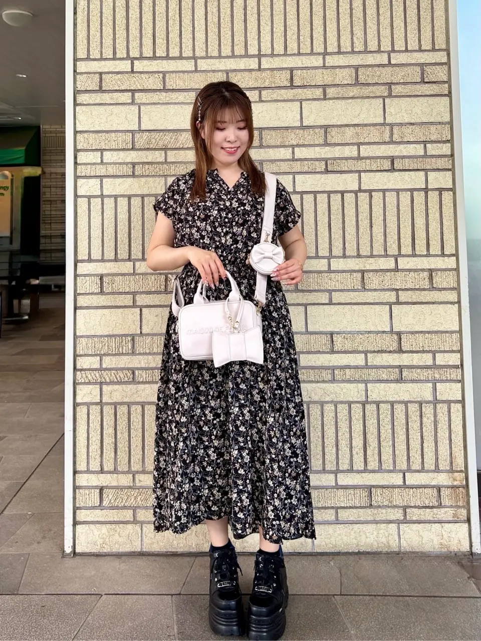 ポーチ付き2Wayボストンバッグ/Maison de FLEUR（メゾン ド フルール