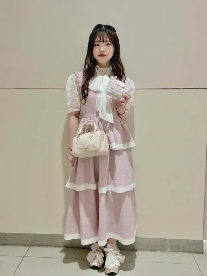 LINTONツイード2Wayミニボストンバッグ/Maison de FLEUR（メゾン ド