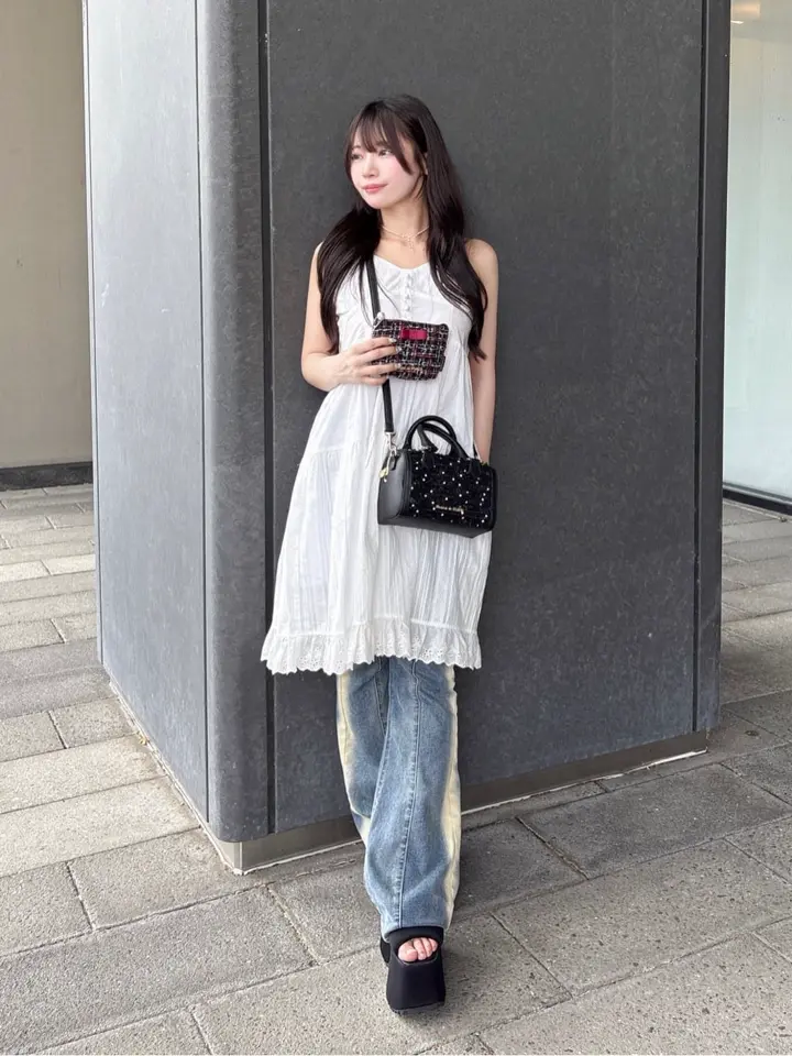 LINTONツイード2Wayミニボストンバッグ/Maison de FLEUR（メゾン ド