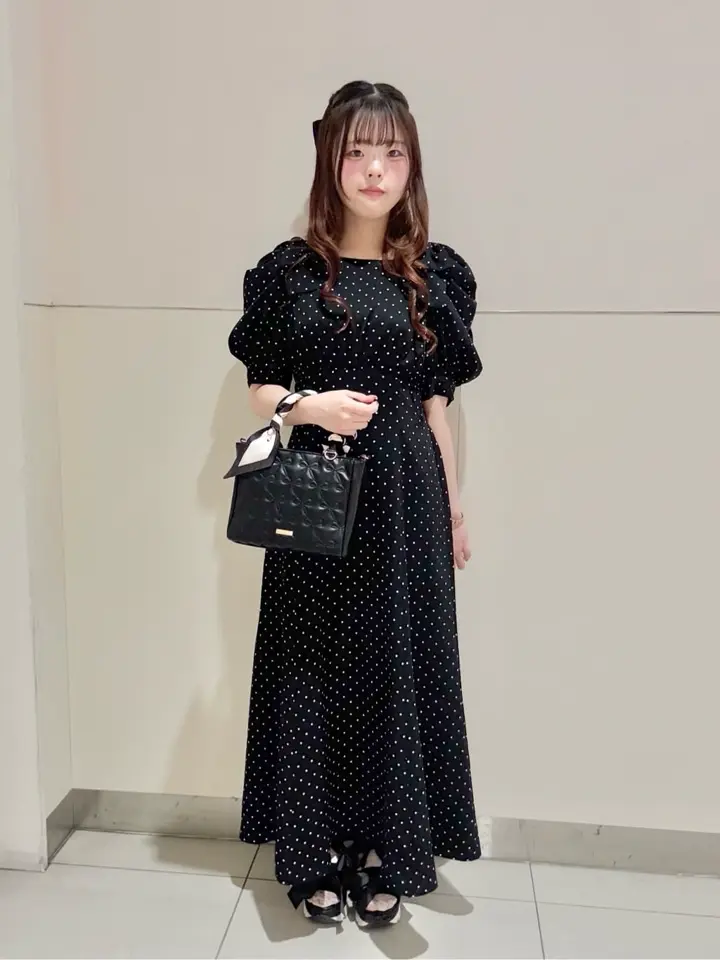 スカーフ付きリボンキルティング2Wayトート/Maison de FLEUR（メゾン