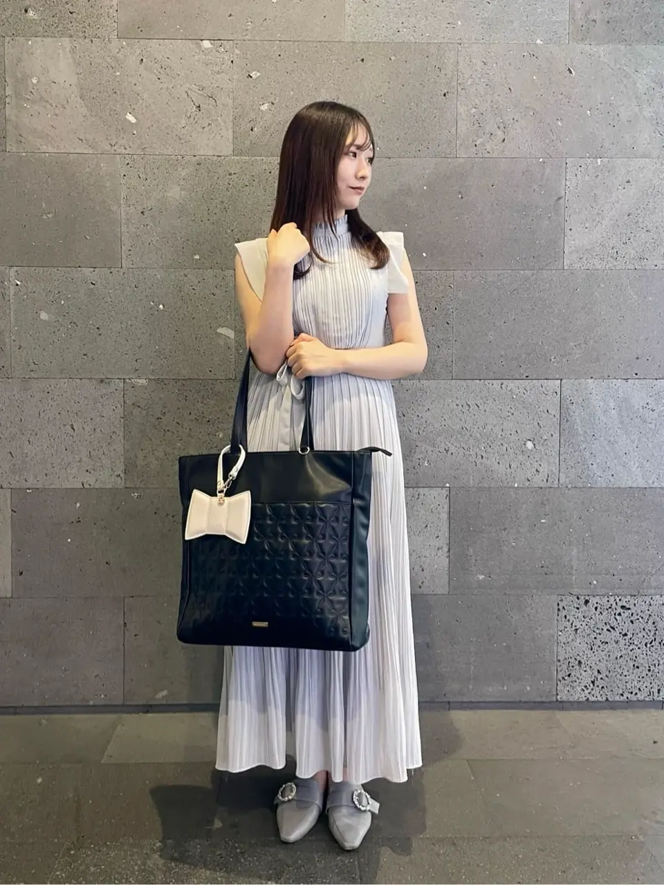 リボンキルティングキャリーオントート/Maison de FLEUR（メゾン ド