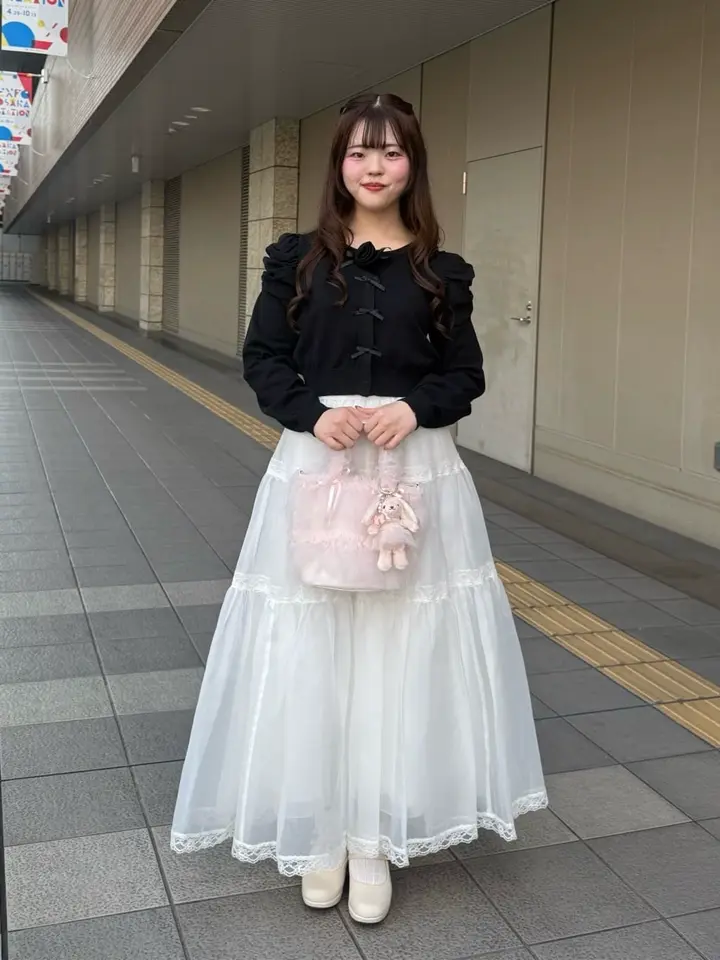 あいにゃん Areeam オーガンジー ティアード スカート ブラウン あいにゃん Areeam オーガンジー ティアード スカート ブラウン - メルカリ