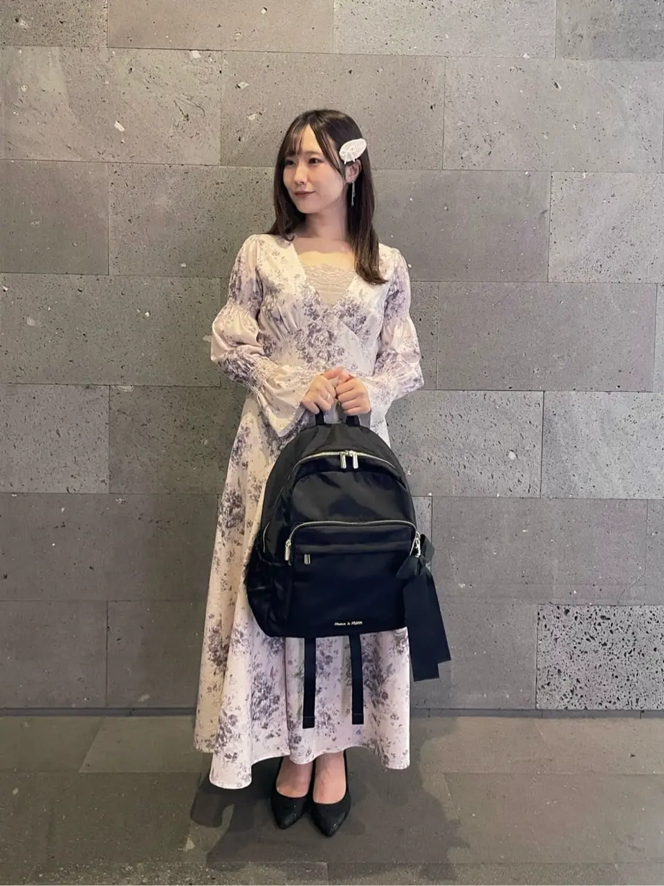 撥水加工キャリーオンリュック/Maison de FLEUR（メゾン ド フルール