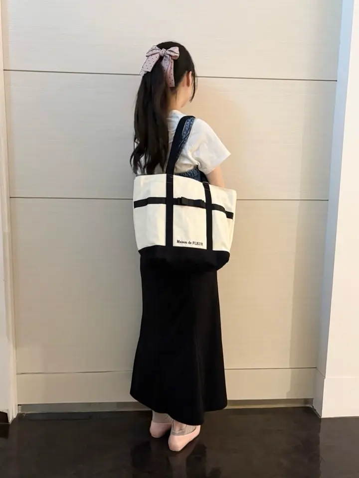 マルチポケット帆布トートMバッグ/Maison de FLEUR（メゾン ド