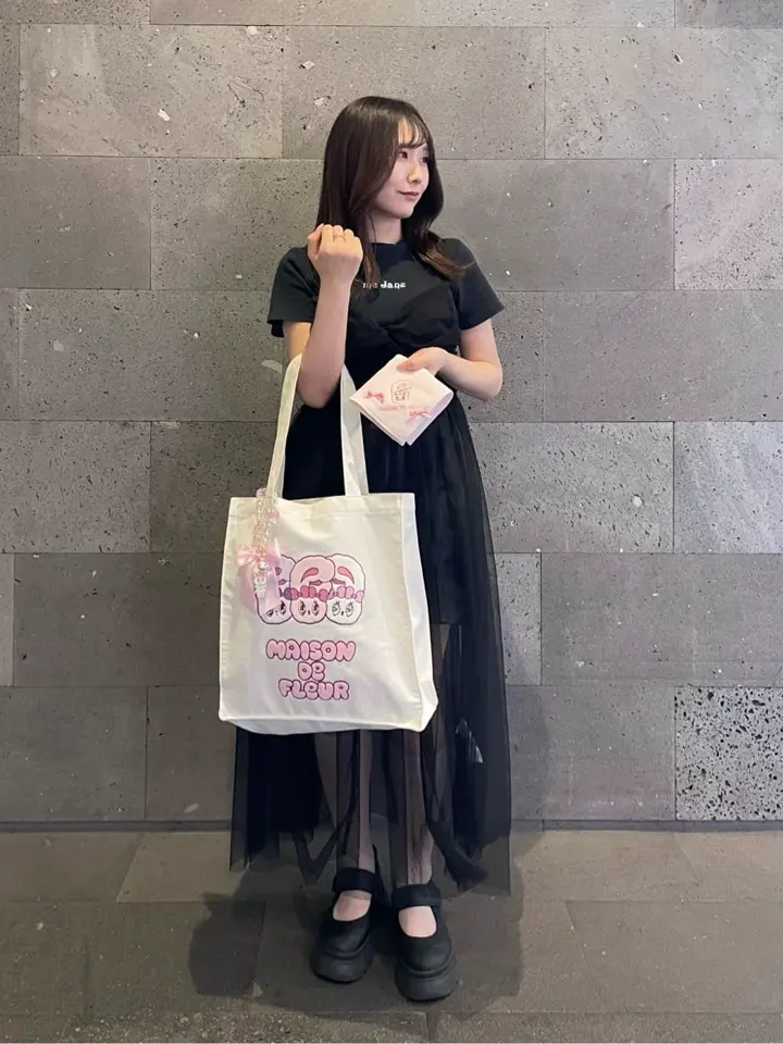 Esther Bunny スクエアトートバッグ/Maison de FLEUR（メゾン ド