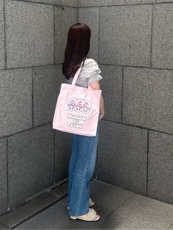 Esther Bunny スクエアトートバッグ/Maison de FLEUR（メゾン ド