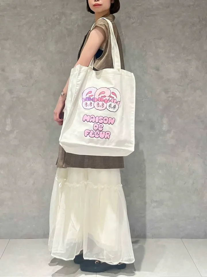 Esther Bunny スクエアトートバッグ/Maison de FLEUR（メゾン ド