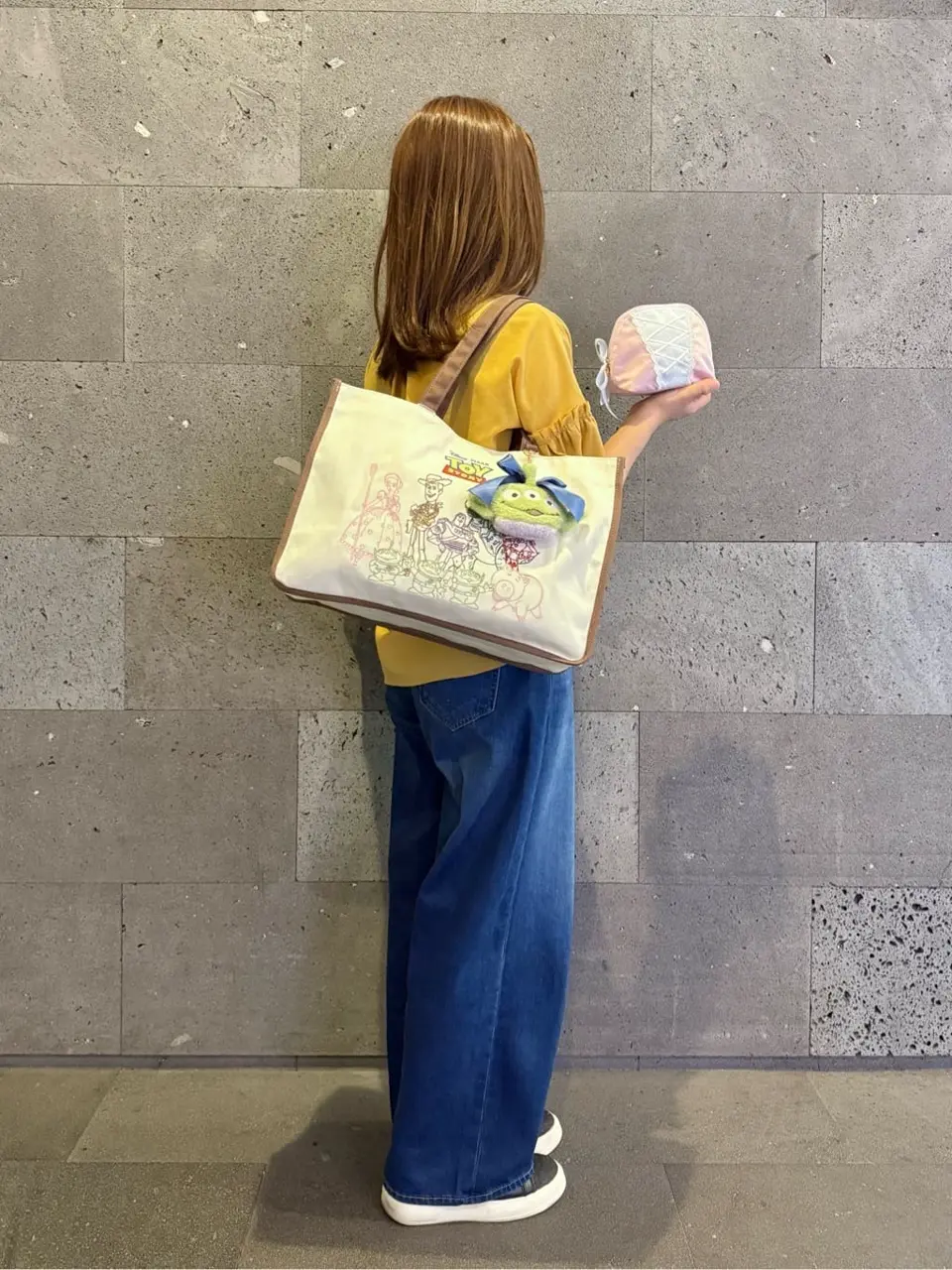 TOY STORY/キャンバススクエアトート/Maison de FLEUR（メゾン ド