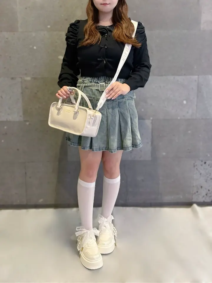 ピンクマニアスクエア2Wayトートバッグ/Maison de FLEUR（メゾン ド