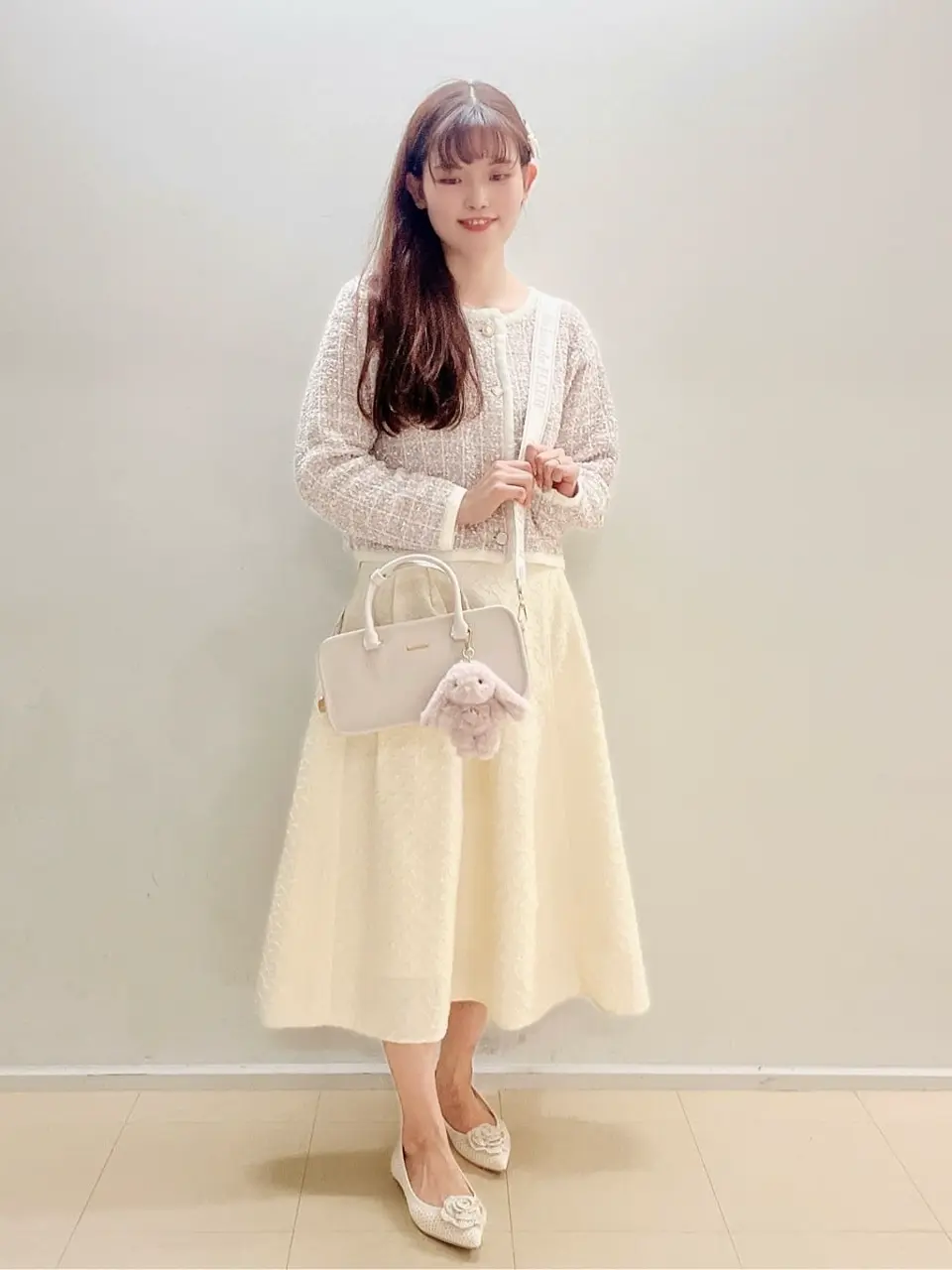 ピンクマニアスクエア2Wayトートバッグ/Maison de FLEUR（メゾン ド