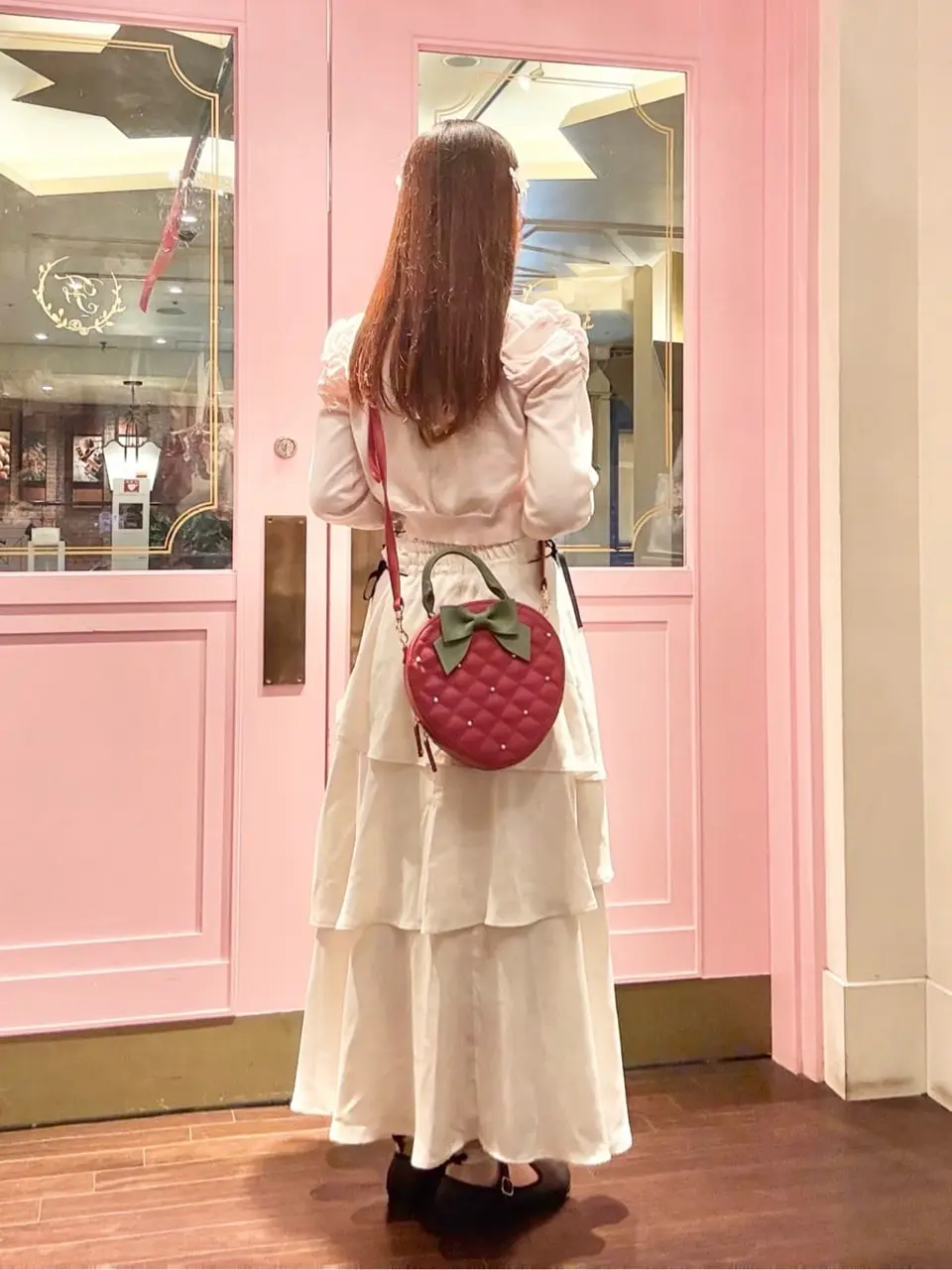 いちご新聞 いちごショルダーバッグ/Maison de FLEUR（メゾン ド