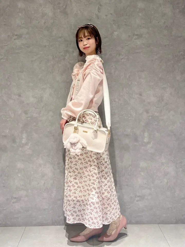 ピンクマニアスクエア2Wayトートバッグ/Maison de FLEUR（メゾン ド