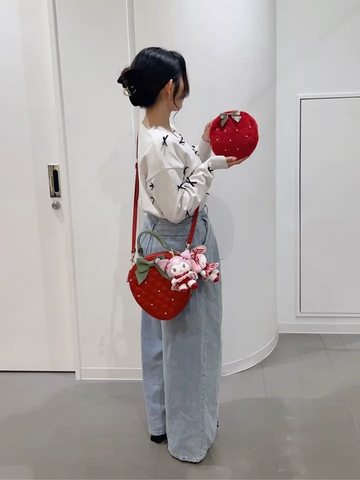 いちご新聞 いちごショルダーバッグ/Maison de FLEUR（メゾン ド