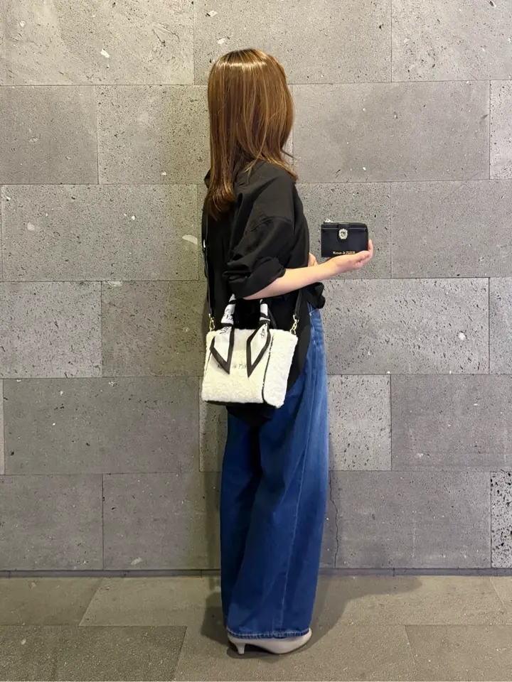 スカーフ付きボア2WaySトートバッグ/Maison de FLEUR（メゾン ド