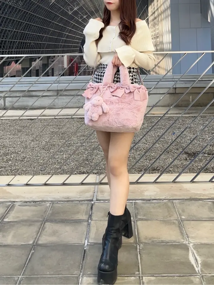 ピンクマニアうさぎチャーム/Maison de FLEUR（メゾン ド フルール）の